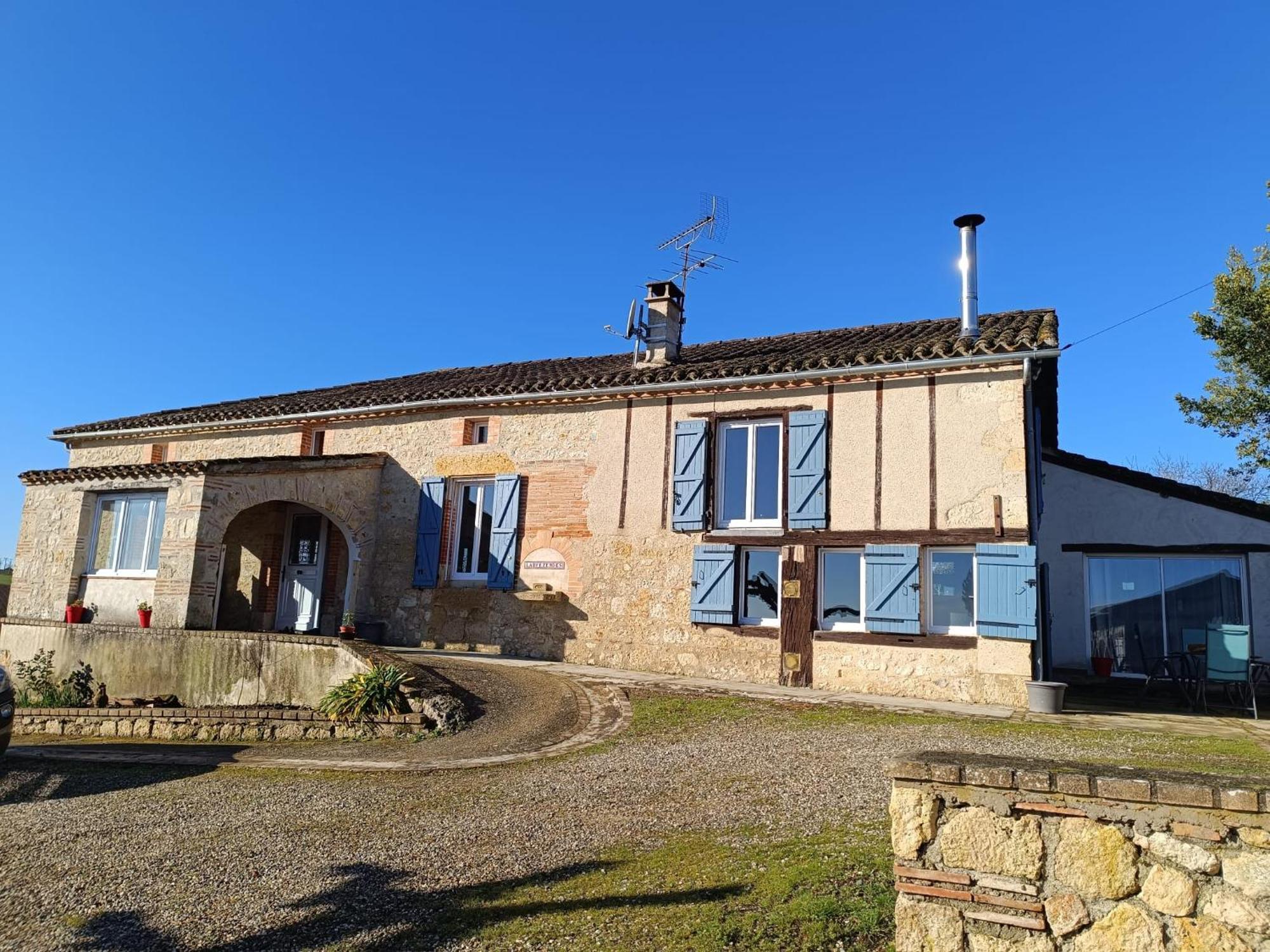 La Fezendes Bed and Breakfast Miradoux Εξωτερικό φωτογραφία